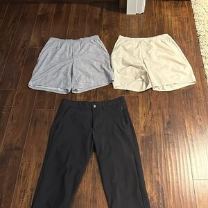 Men’s lululemon pants and shorts